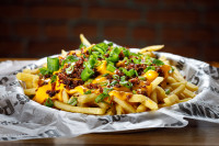 Tiki Papas fritas con Bacon